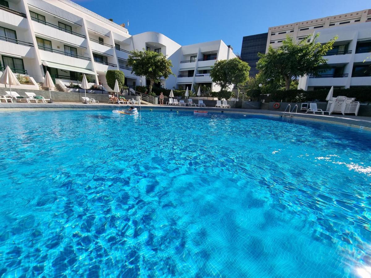 Apartment Casa Palmera Only 150 Meters To The Beach, Heated Pool, Wifi, Sat-Tv, Balcony With Poolview Arona  Exteriér fotografie