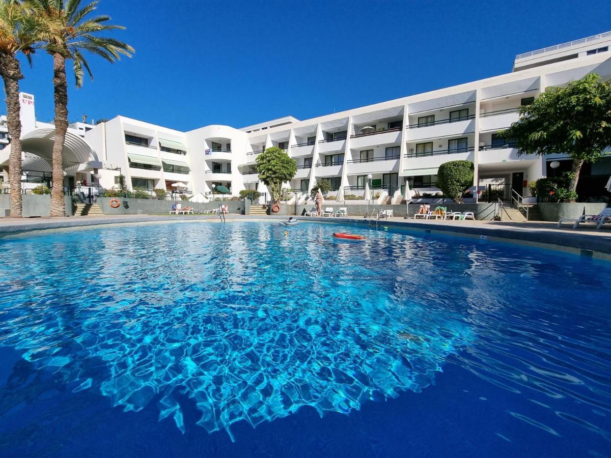 Apartment Casa Palmera Only 150 Meters To The Beach, Heated Pool, Wifi, Sat-Tv, Balcony With Poolview Arona  Exteriér fotografie