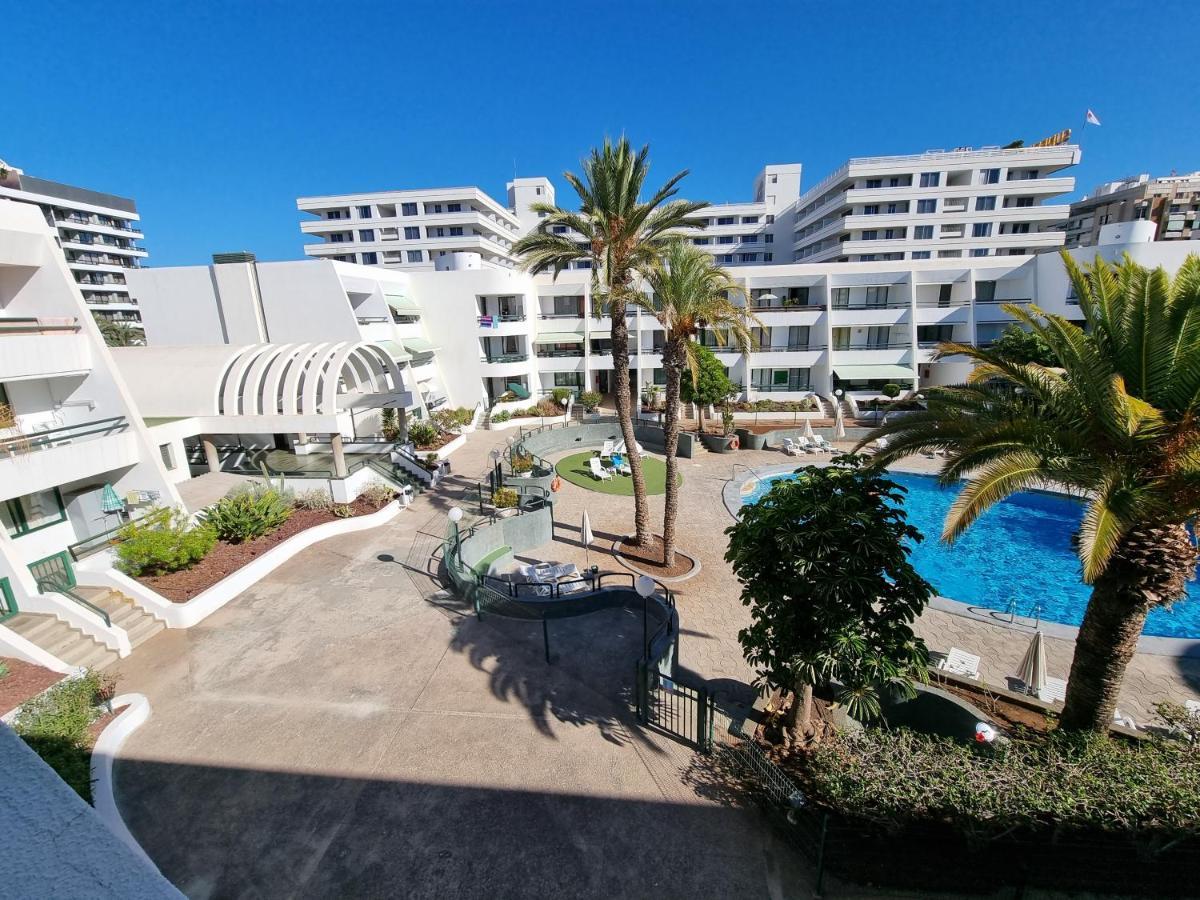 Apartment Casa Palmera Only 150 Meters To The Beach, Heated Pool, Wifi, Sat-Tv, Balcony With Poolview Arona  Exteriér fotografie