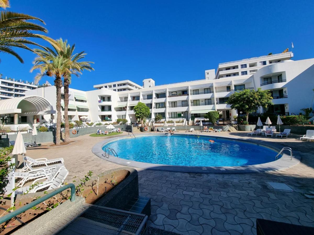 Apartment Casa Palmera Only 150 Meters To The Beach, Heated Pool, Wifi, Sat-Tv, Balcony With Poolview Arona  Exteriér fotografie