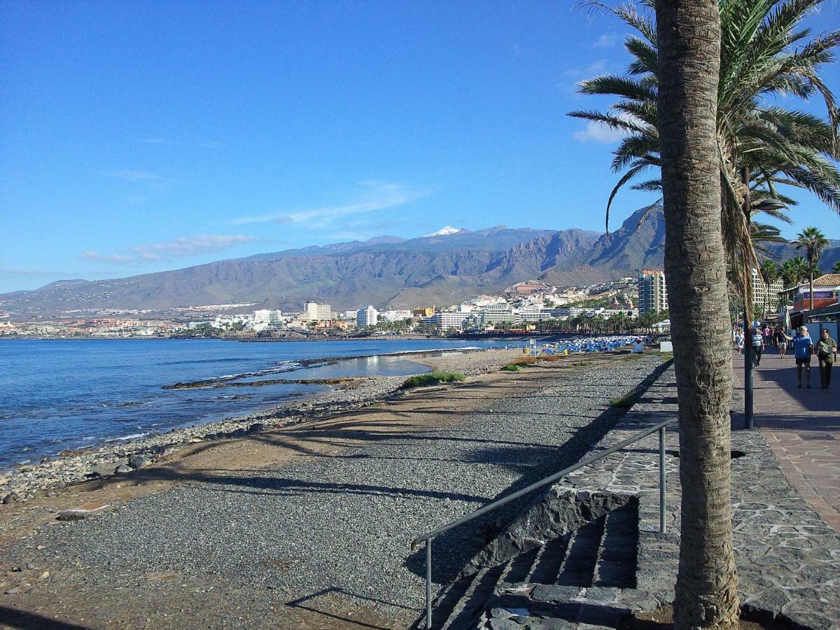 Apartment Casa Palmera Only 150 Meters To The Beach, Heated Pool, Wifi, Sat-Tv, Balcony With Poolview Arona  Exteriér fotografie